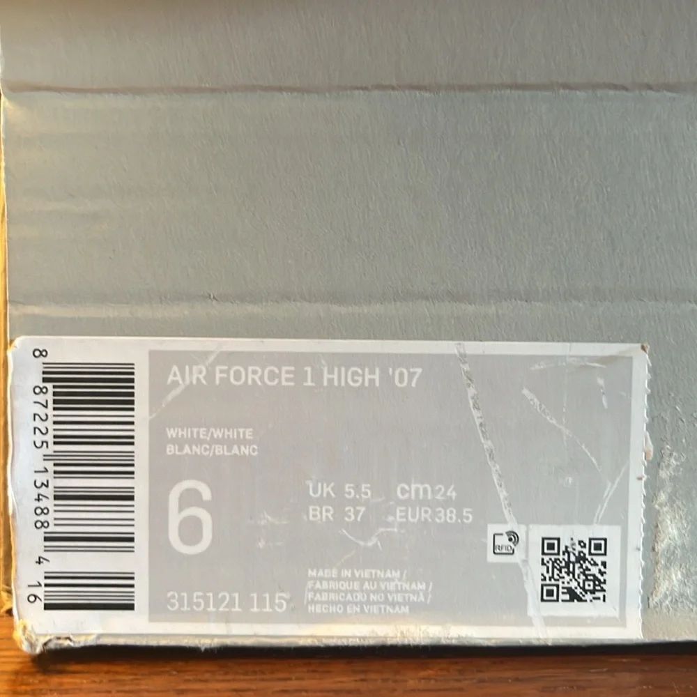 Nike Air Force 1 Ron Louis special edition sz 6 men - Picture 8 of 9